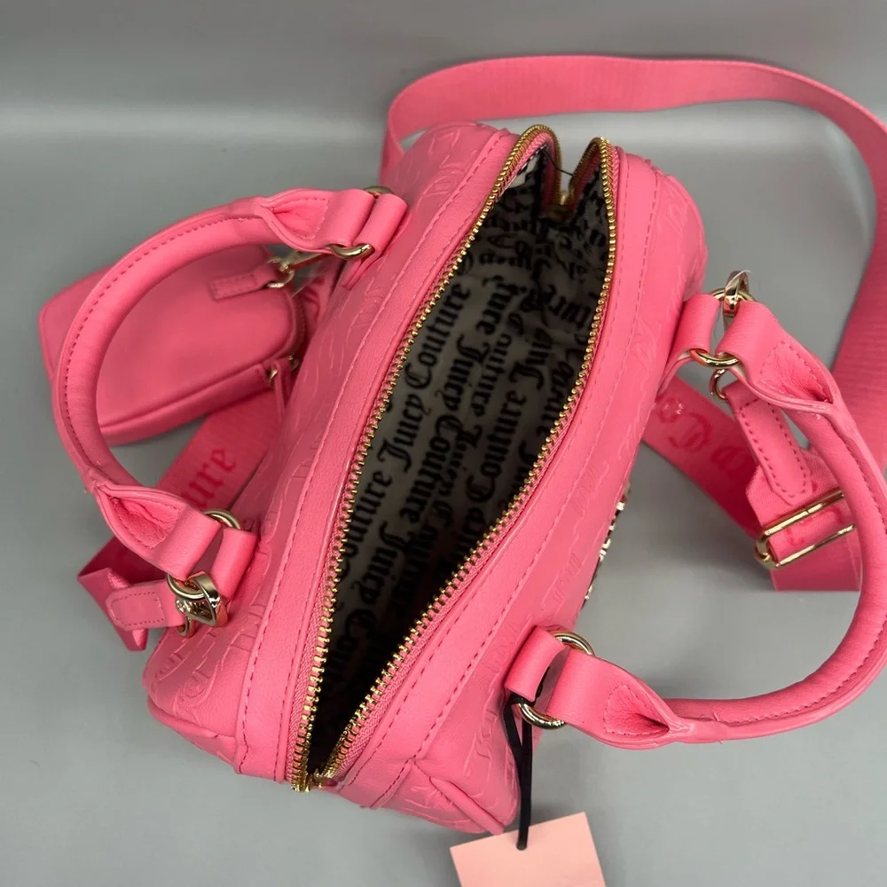 Juicy couture all about that bling satchel purse